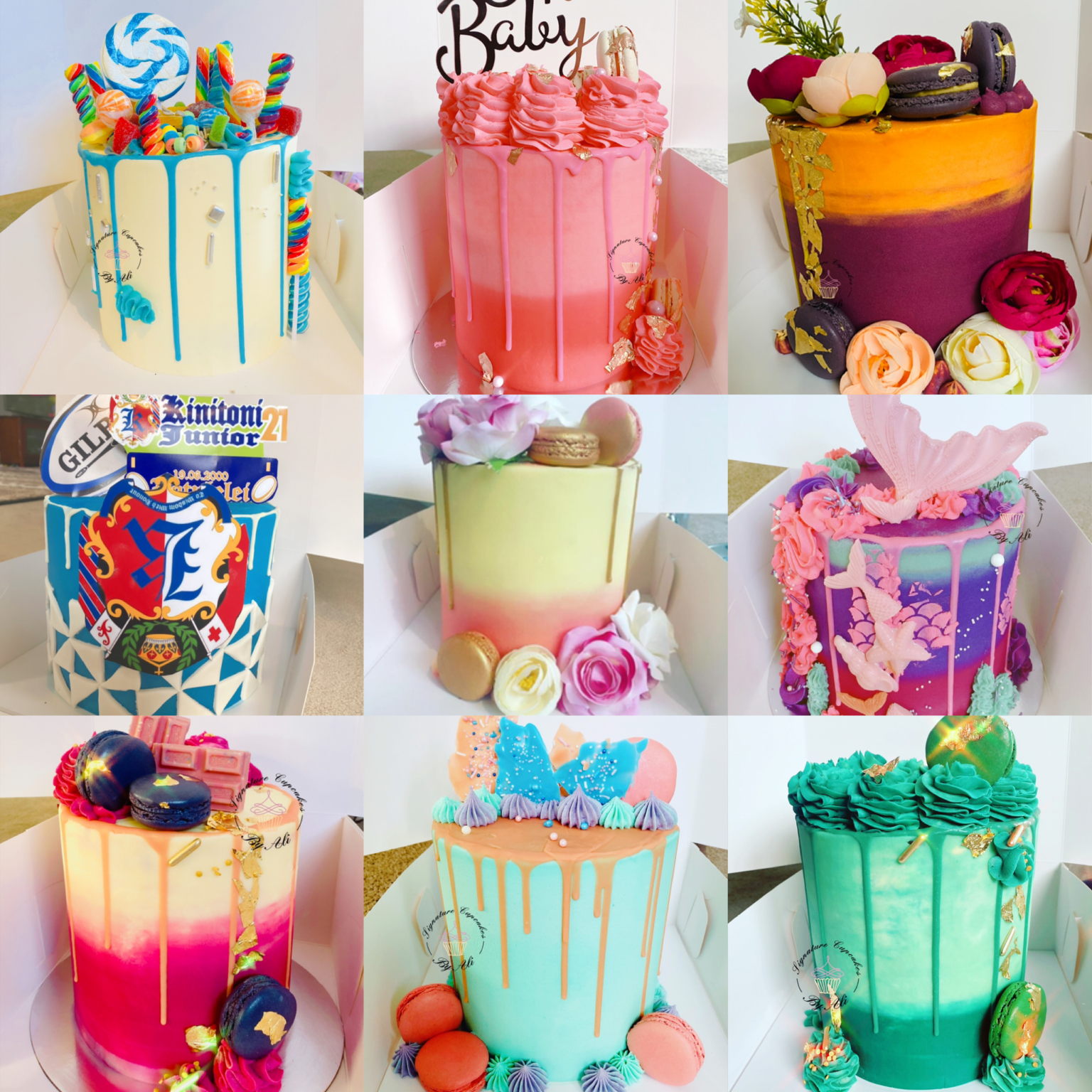 Birthday Cakes - Signature Cakery By Ali