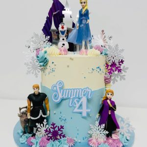 Frozen Theme Cake Topper Kit – Complete Decoration Set